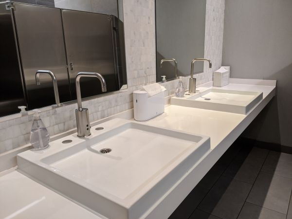 Office Bathroom Renovation in Englewood